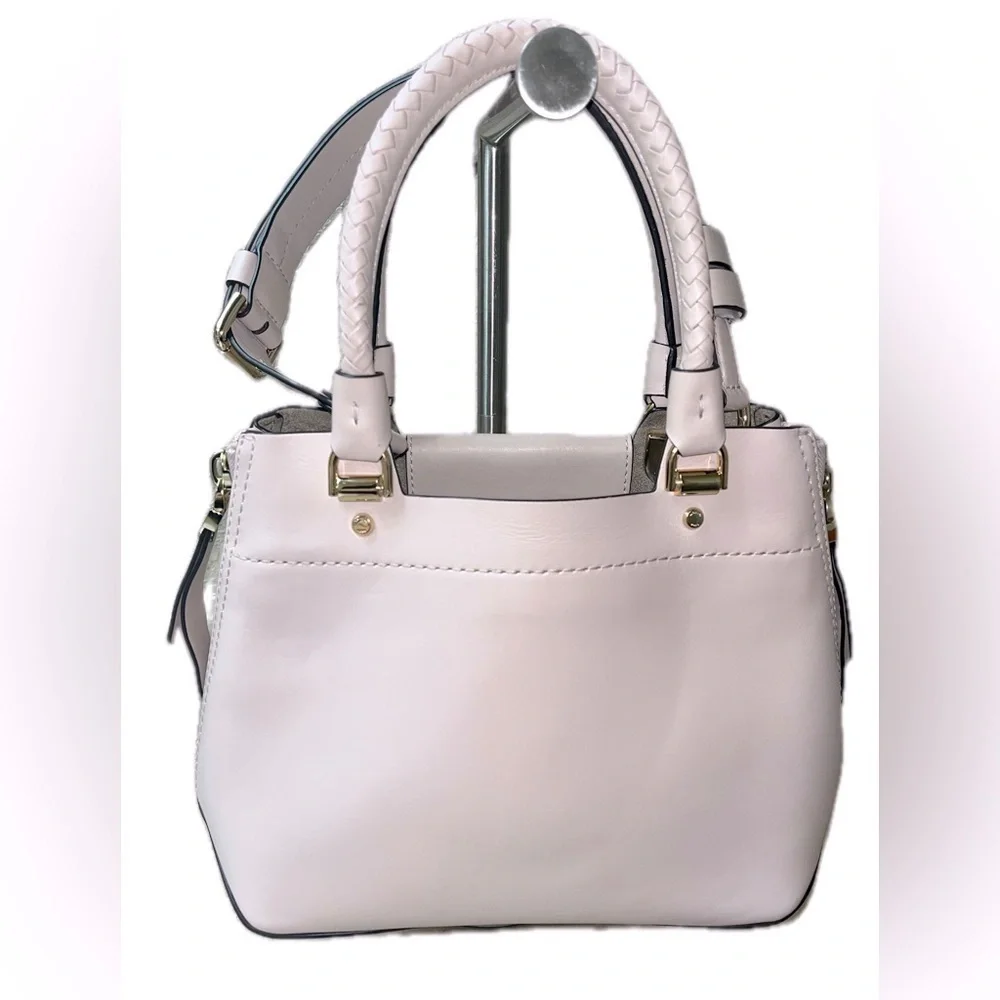 Michael Kors Blakely Leather Satchel Bag, Soft Pink